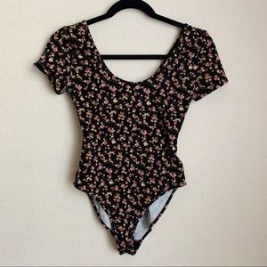 Forever 21 Floral Bodysuit